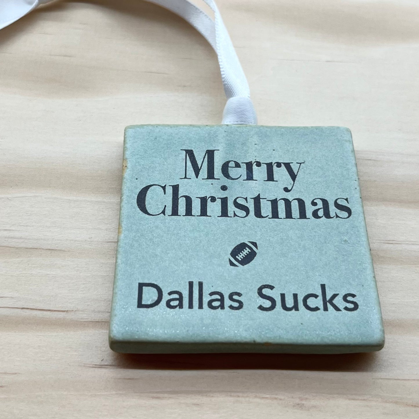 Merry Christmas Dallas Sucks Ornament