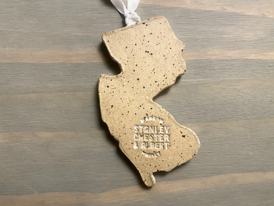 New Jersey Speckle Ornament