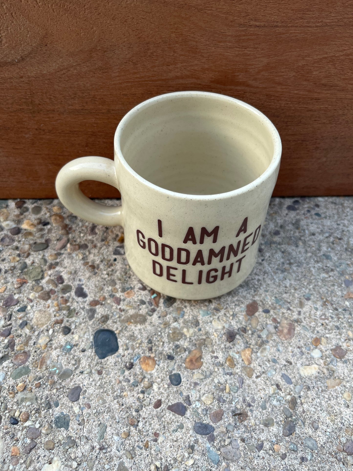Mid-Century Mug :: I am a Goddamn Delight