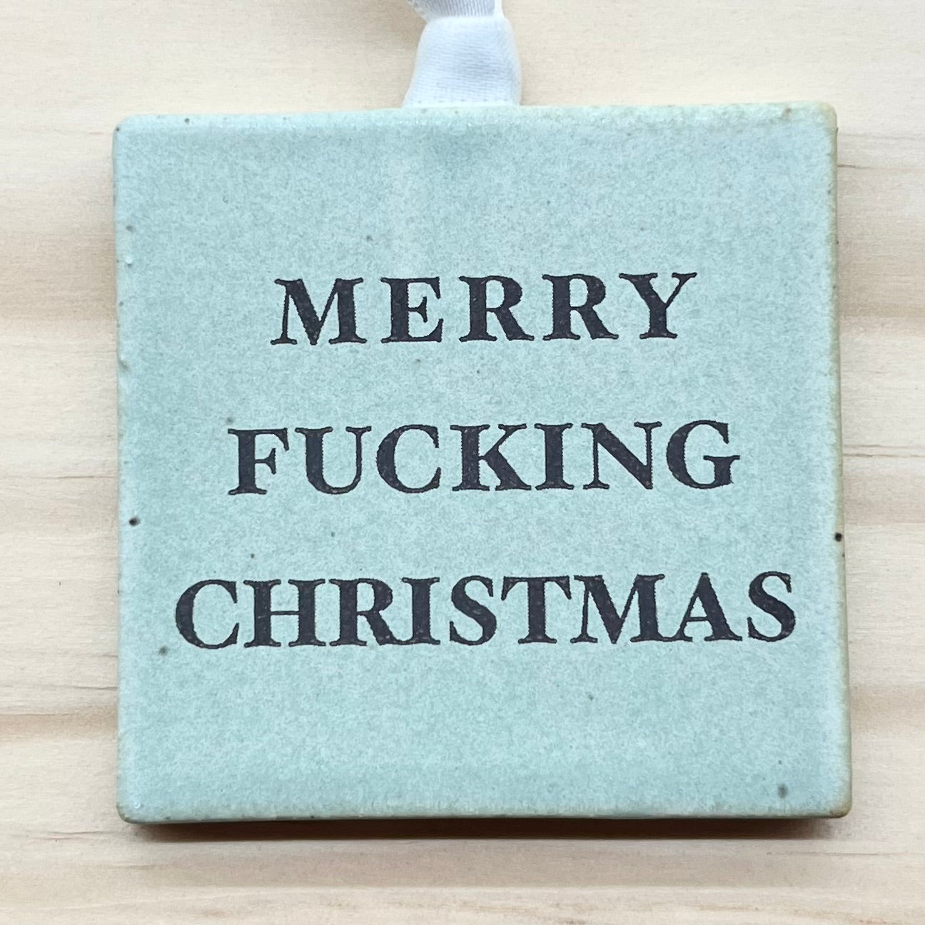 Merry Fucking Christmas Ornament
