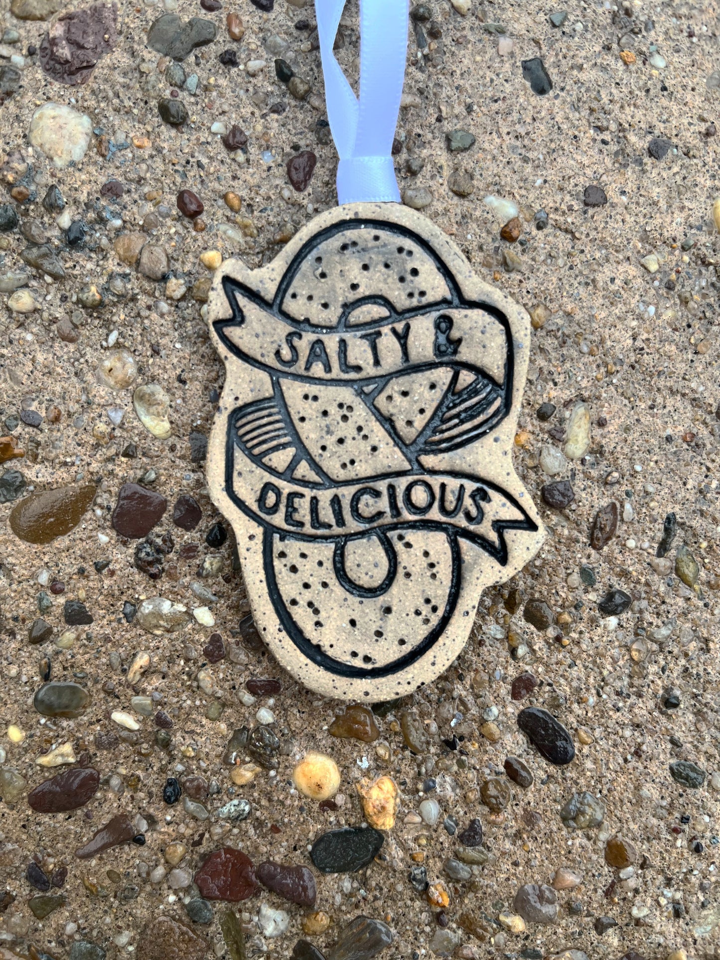 Salty & Delicious Philly Pretzel Ornament