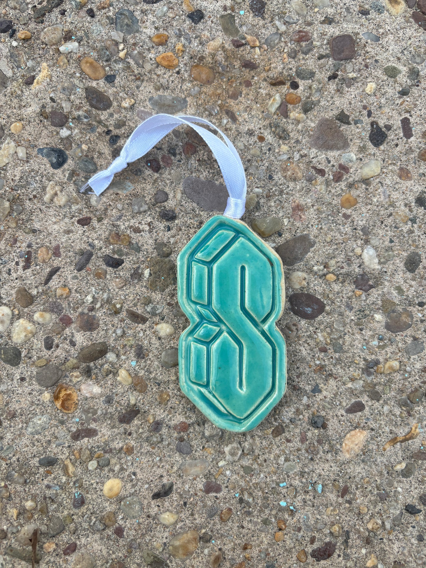 90s S Holiday Ornament