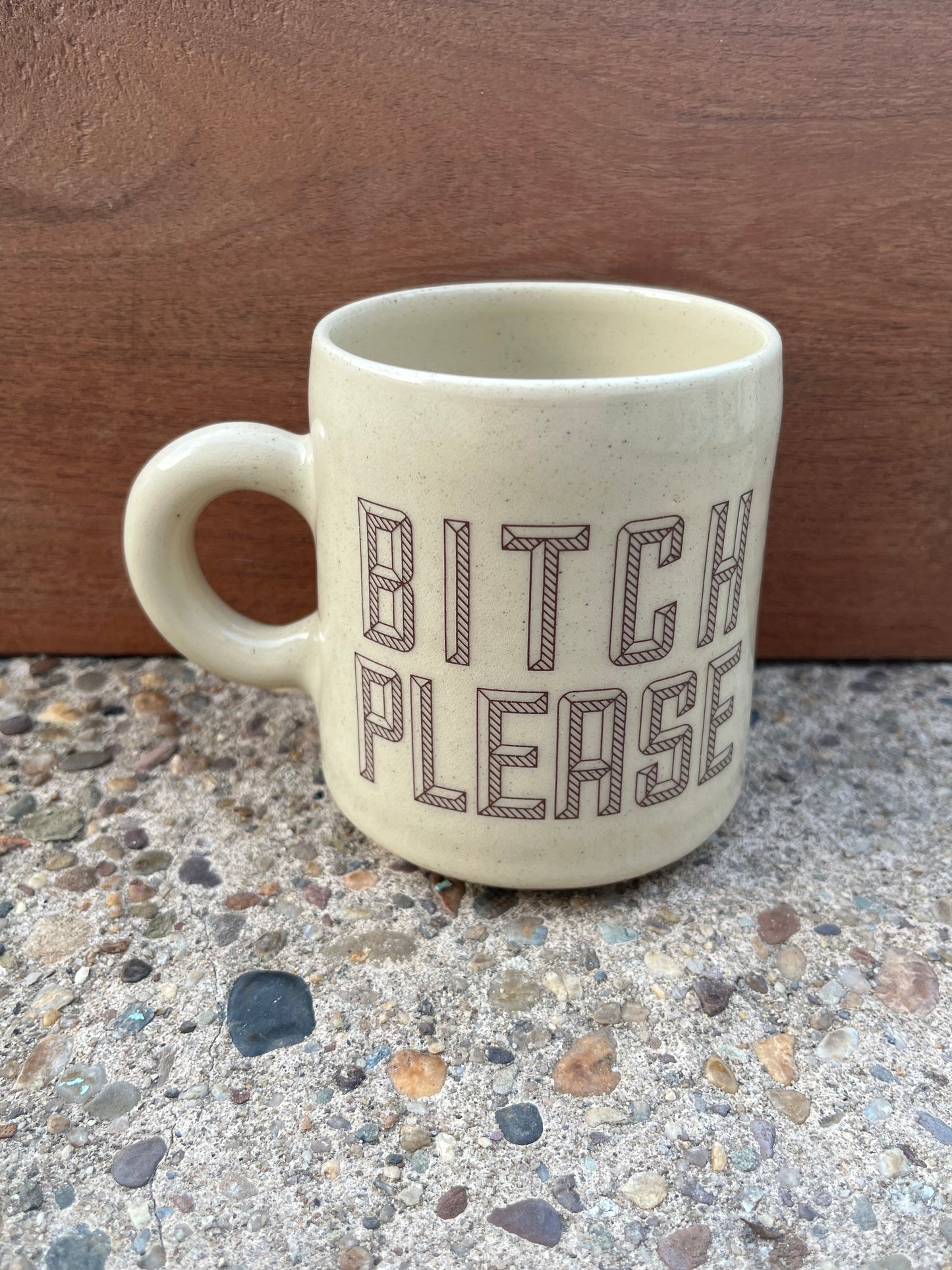 Mid-Century Mug :: Bitch Please