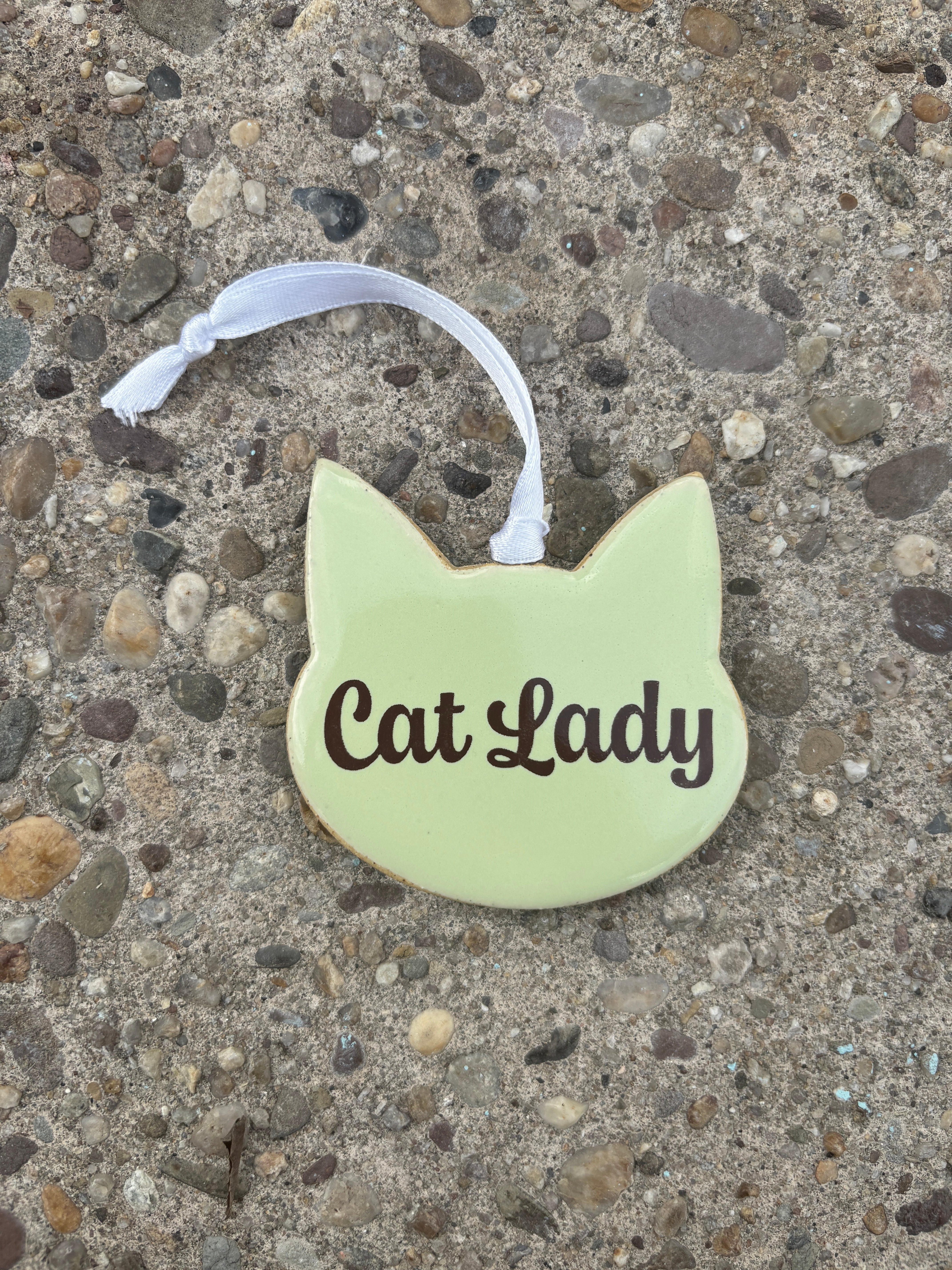 中居ベル　キャンバスプリント　「Cat Lady」 Embracing the Retro Crazy Cat Lady Vibes Poster | Zazzle