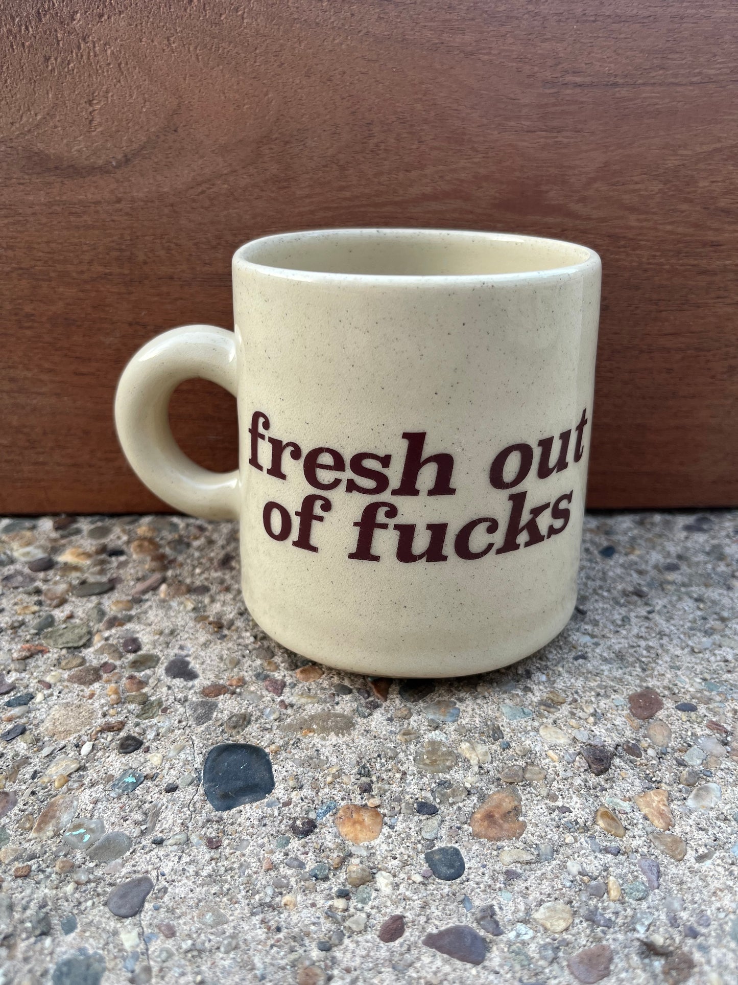 Mid-Century Mug :: Fresh Out of Fucks