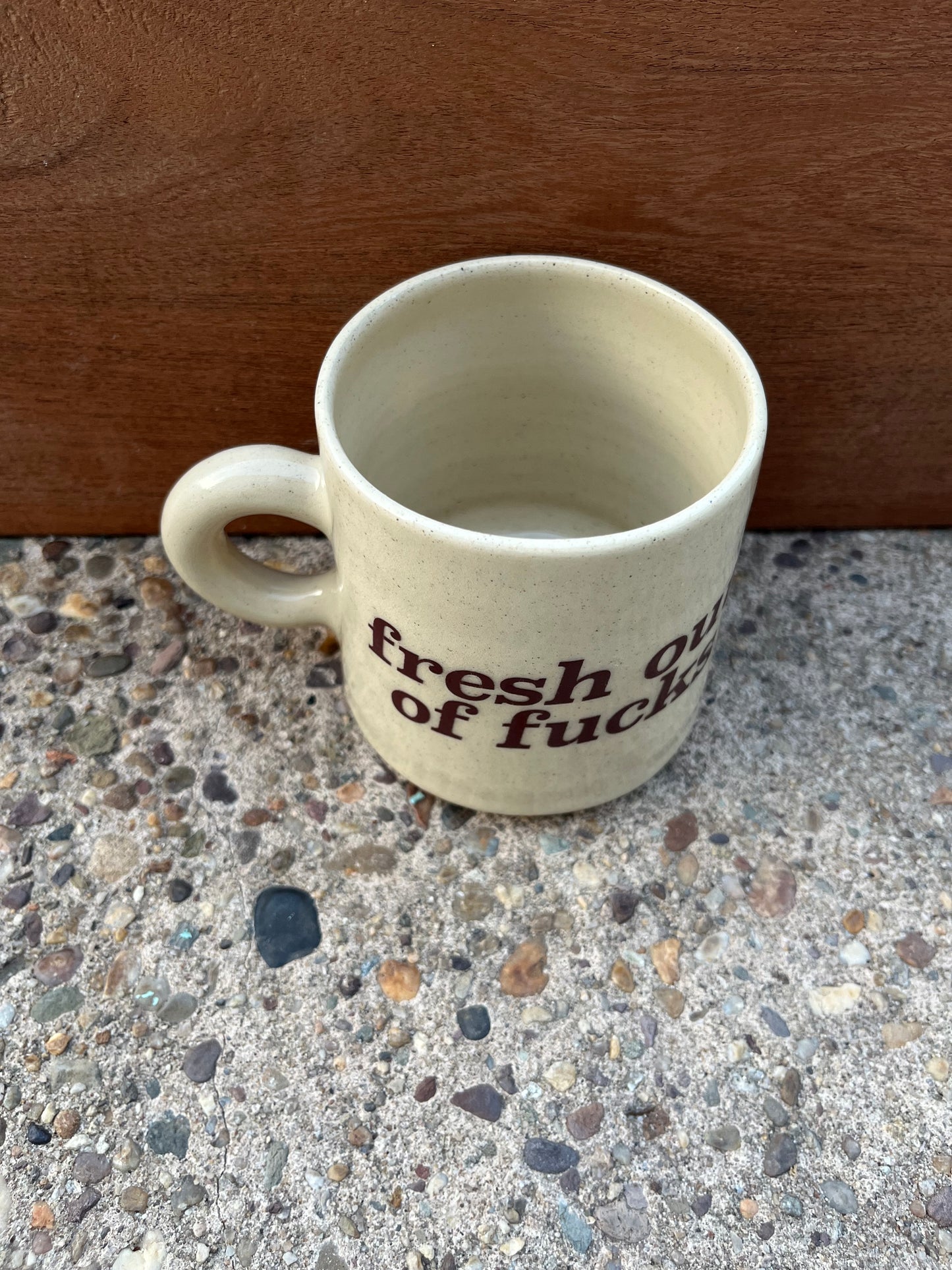 Mid-Century Mug :: Fresh Out of Fucks