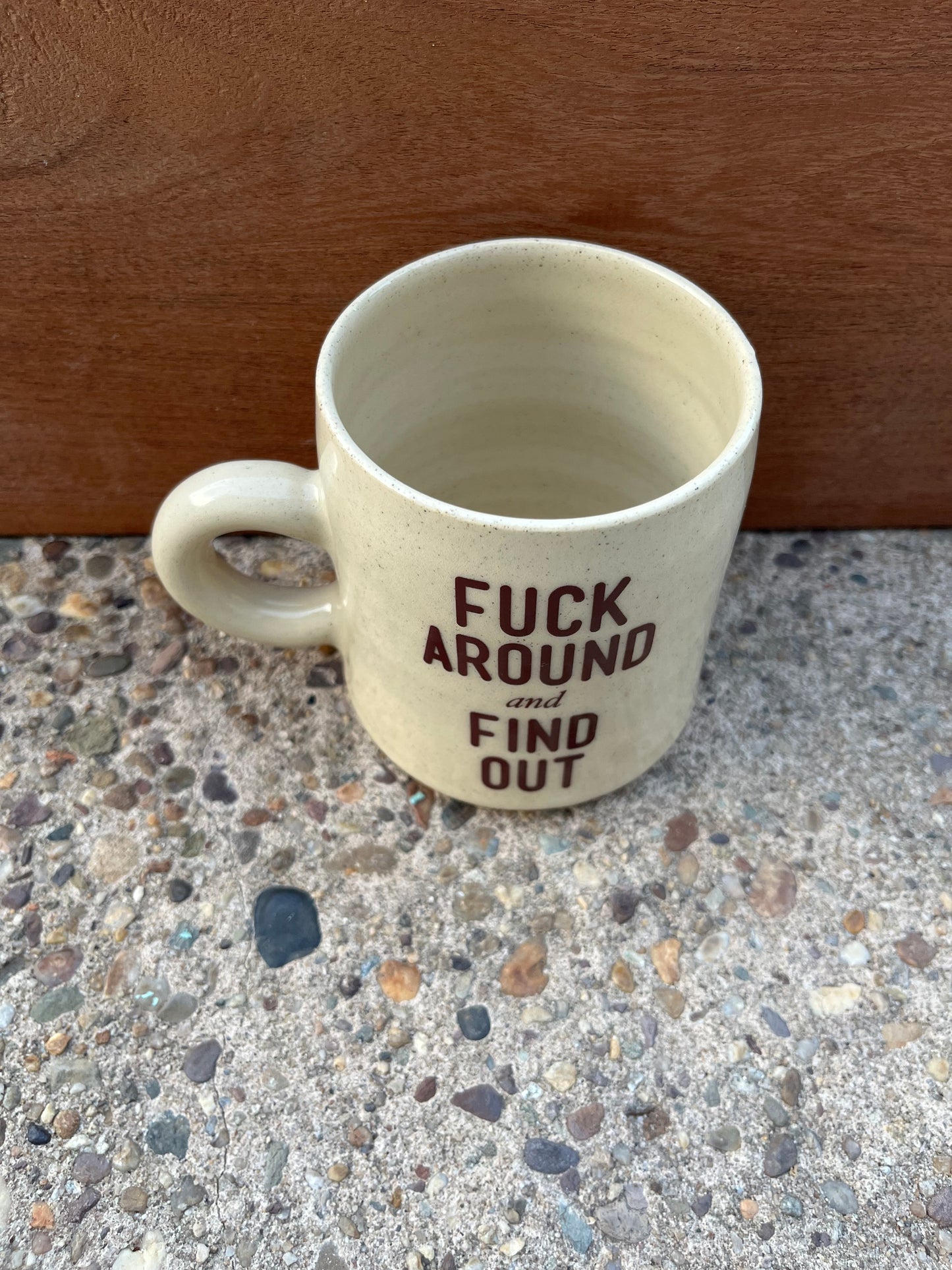 Mid-Century Mug :: Fuck Around and Find Out