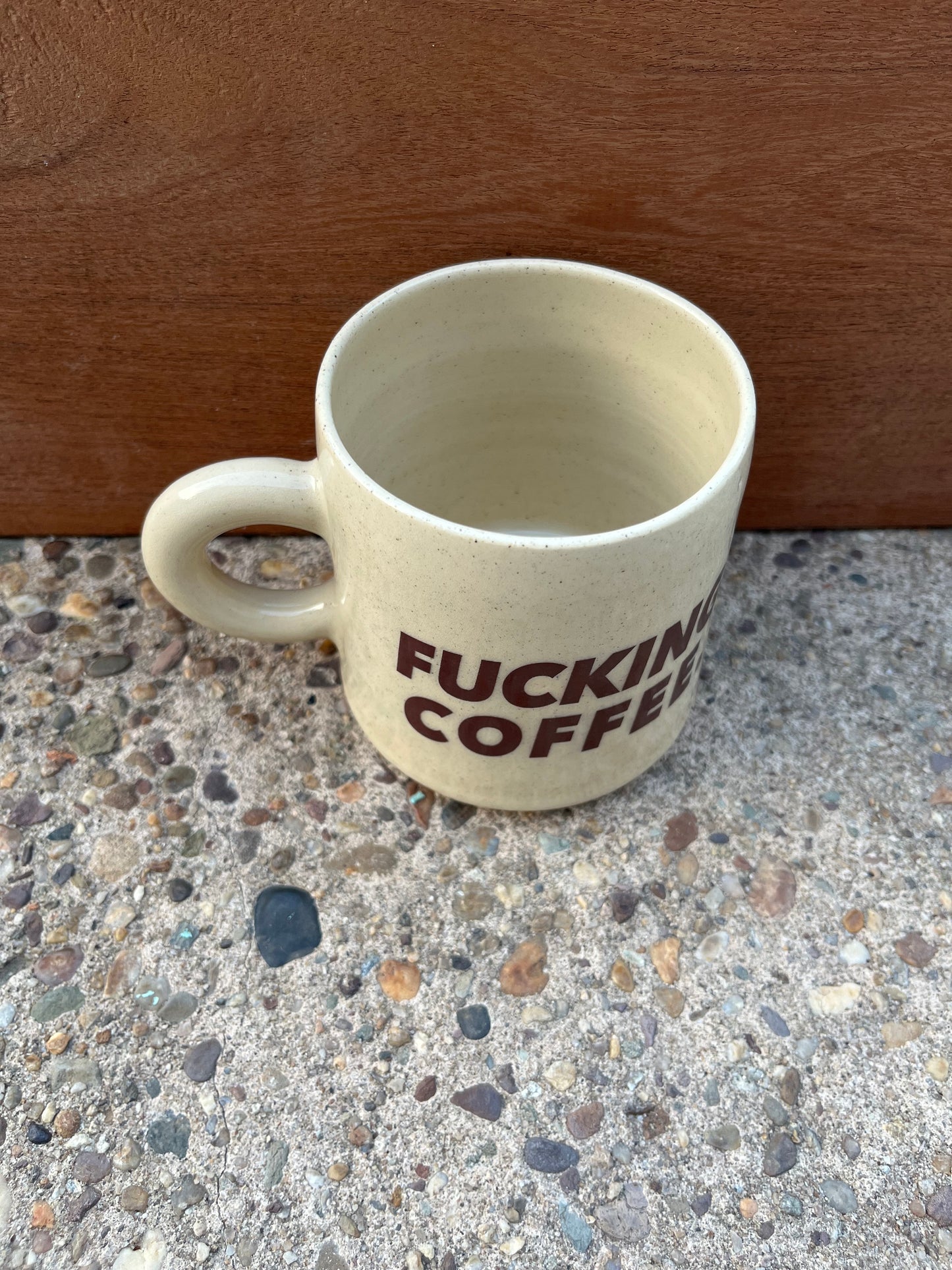Mid-Century Mug :: Fucking Coffee