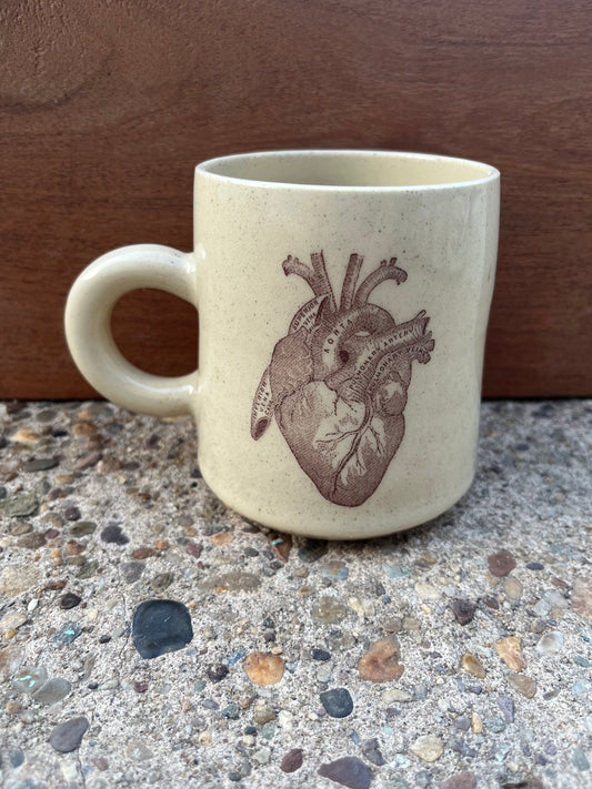 Mid-Century Mug :: Heart