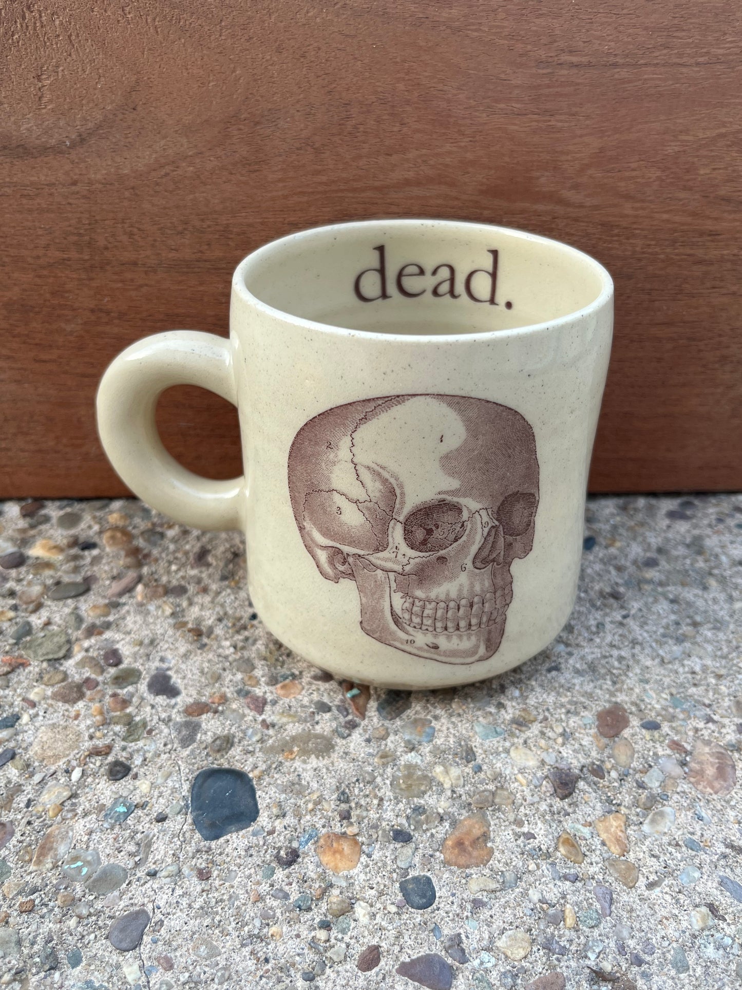 Mid-Century Mug :: Skull