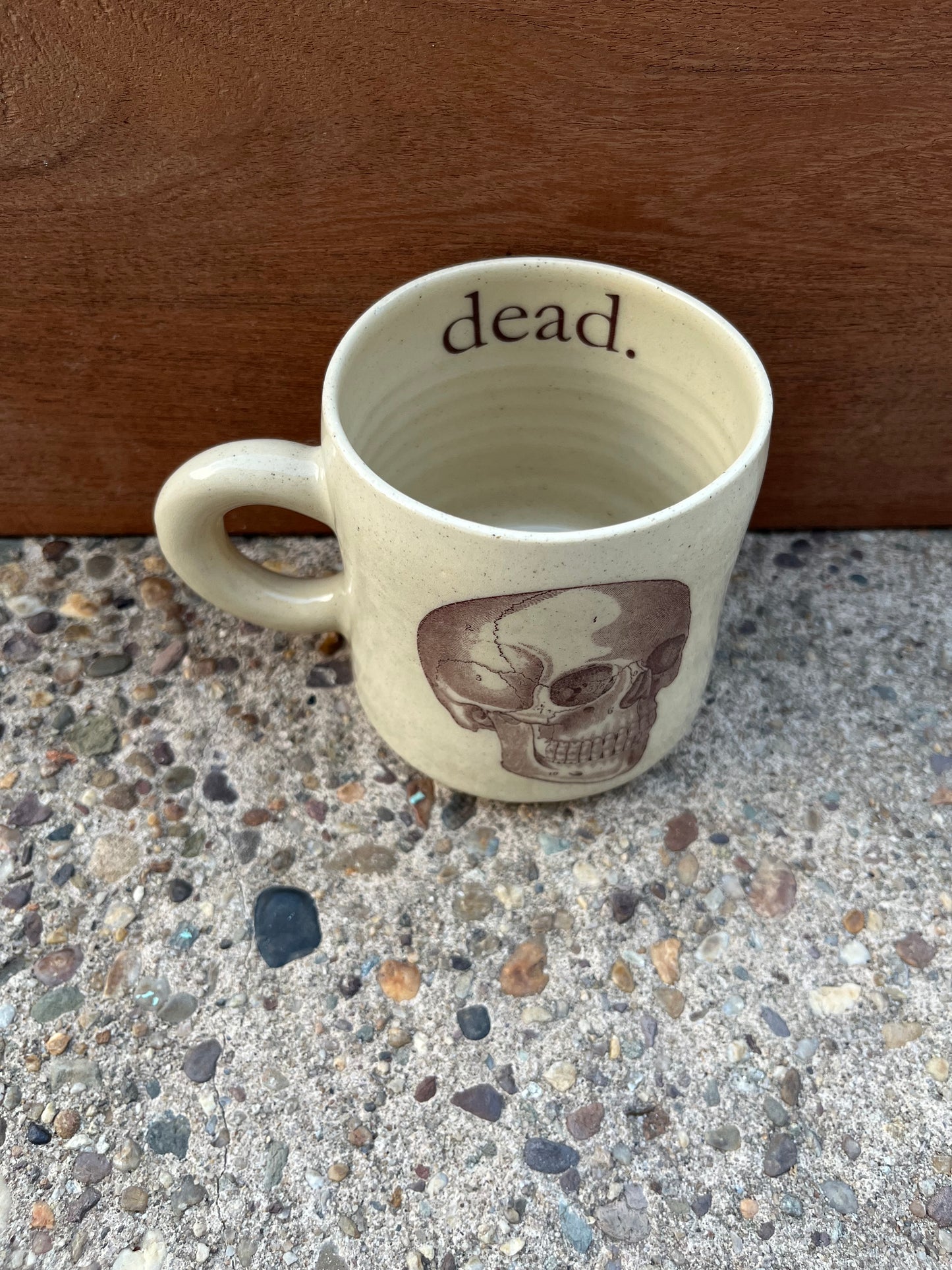 Mid-Century Mug :: Skull