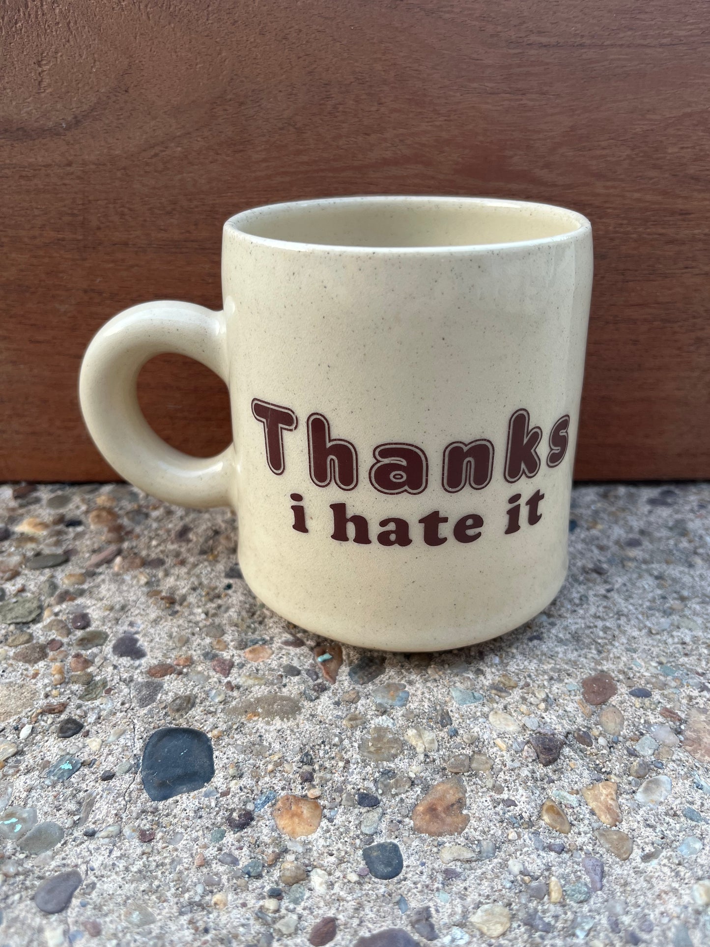 Mid-Century Mug :: Thanks I Hate It